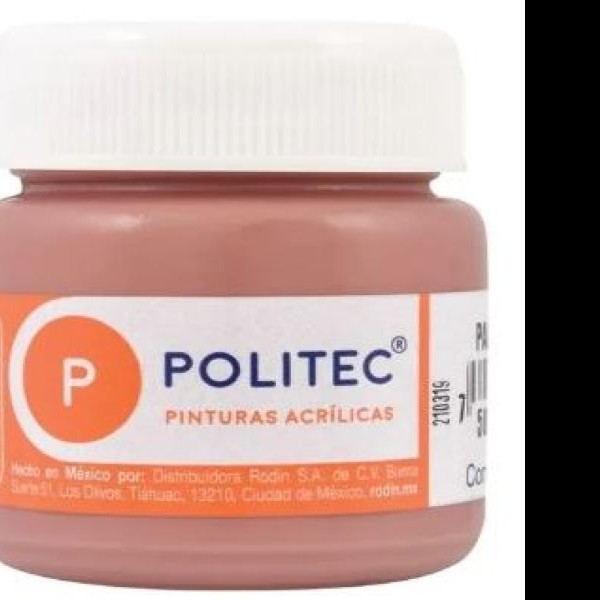 PINTURA ACRILICA POLITEC 30ML. PALO DE ROSA 338 PZA
